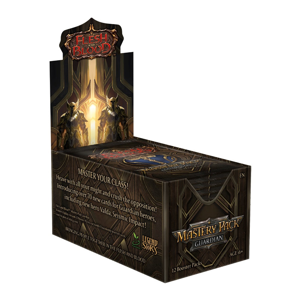 Flesh and Blood TCG - Mastery Pack: Guardian Display