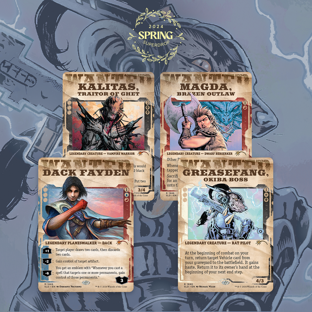 Secret Lair Showcase: Outlaws of Thunder Junction - Rainbow Foil Edition