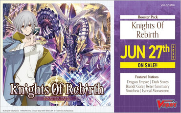 DZ-BT08 Knights of Rebirth - Booster Box