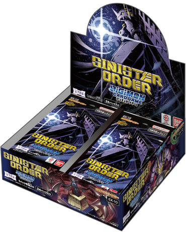Digimon Card Game - Sinister Order (EX-10) Booster Box