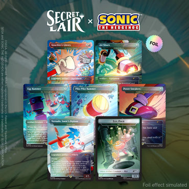 Secret Lair x Sonic: Turbo Gear - Foil Edition