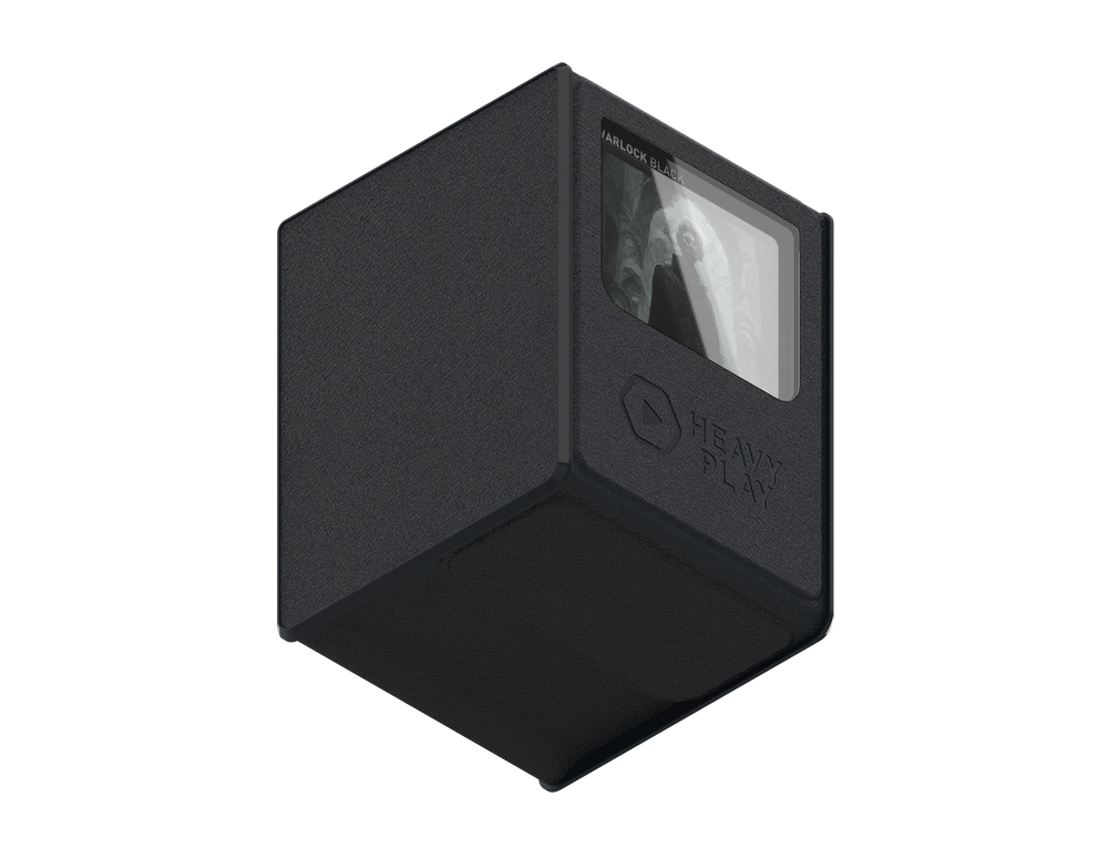 Heavy Play: RFG Deckbox MAX 100 DS - Warlock Black
