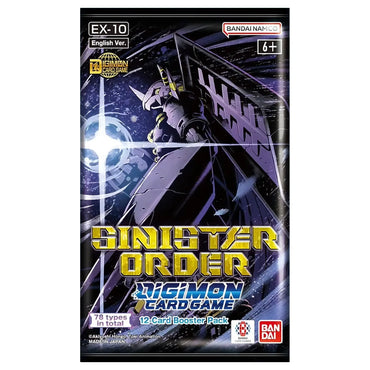 Digimon Card Game - Sinister Order (EX-10) Booster