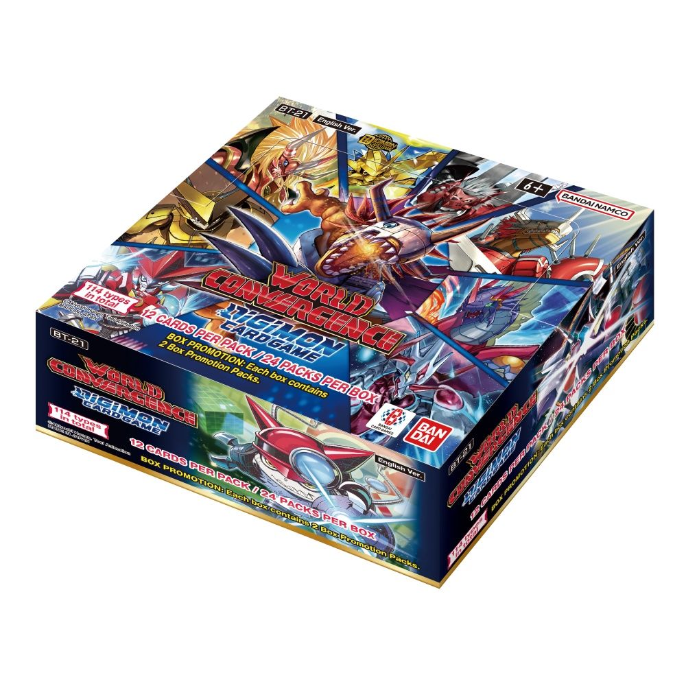 Digimon Card Game - World Convergence (BT-21) Booster Box