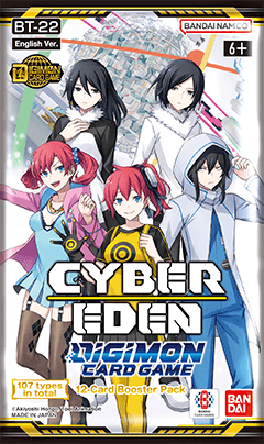 Digimon Card Game - Cyber Eden (BT-22) Booster