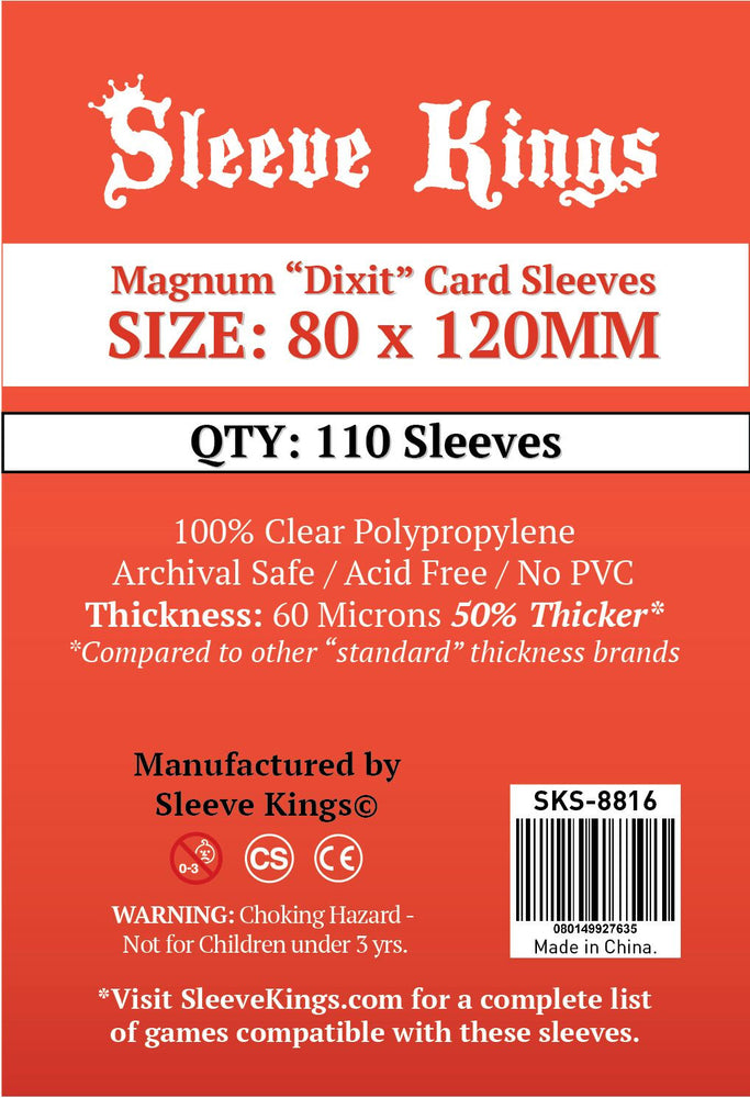 Sleeve Kings - Magnum "Dixit" Card Sleeves (80mm x120mm) (110ct)