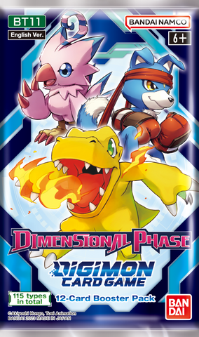 Digimon Card Game Series 11 - Dimensional Phase BT11 Booster Box
