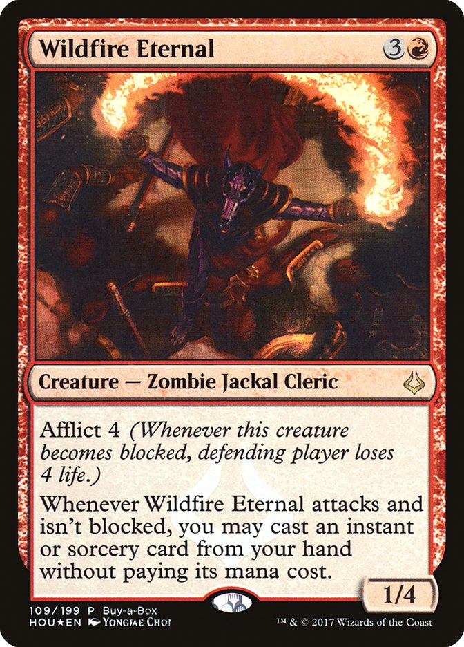 Wildfire Eternal 2x FOIL HOU MTG Hour of Devastation Rare MINT red Wildfire Eternal 2x FOIL HOU MTG Hour of Devastation Rare MINT red