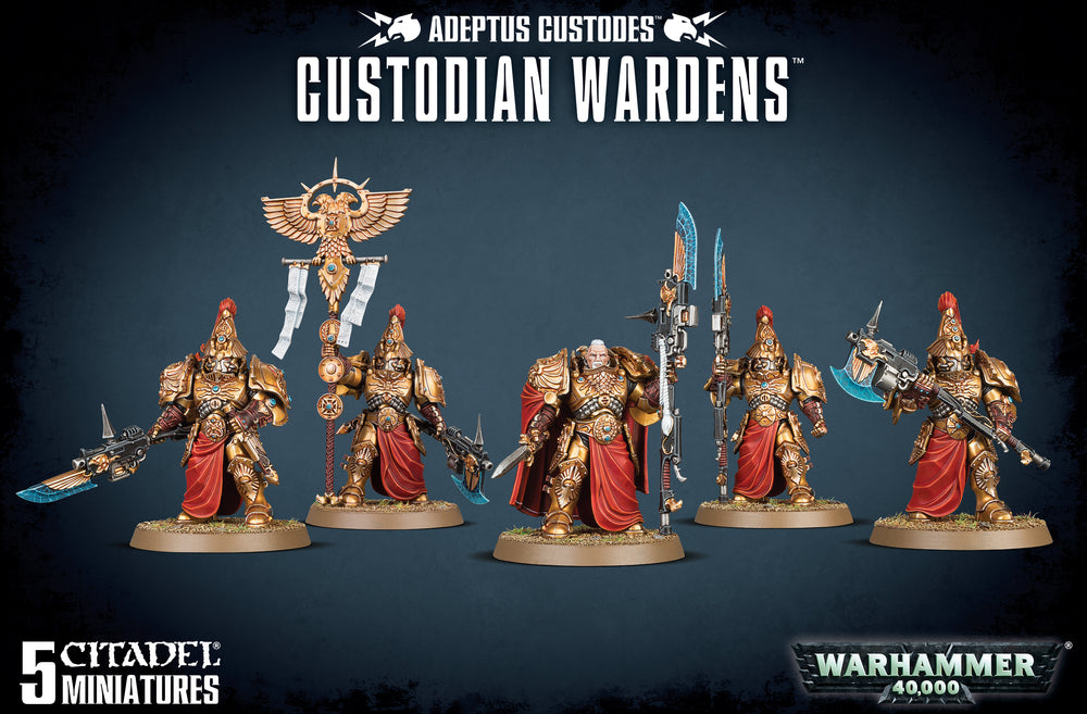 Adeptus Custodes - Custodian Wardens