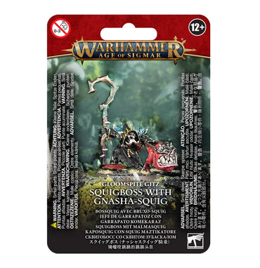 Gloomspite Gitz - Squigboss with Gnasha-Squig