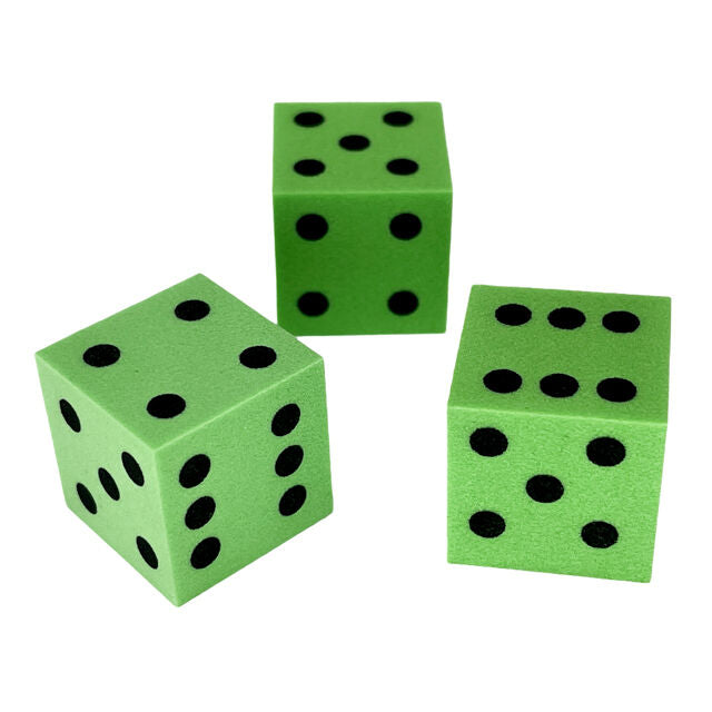 Chessex Square Cornered 25mm Foam Dice