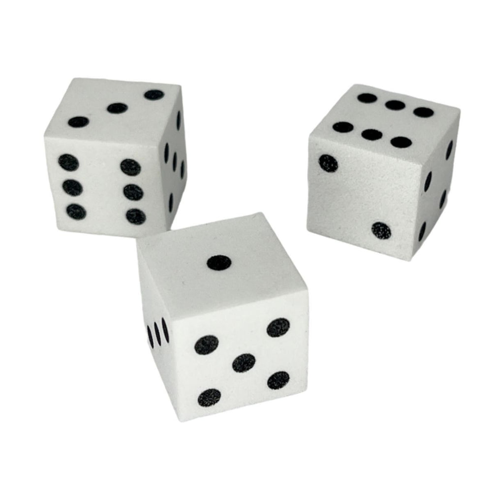 Chessex Square Cornered 25mm Foam Dice