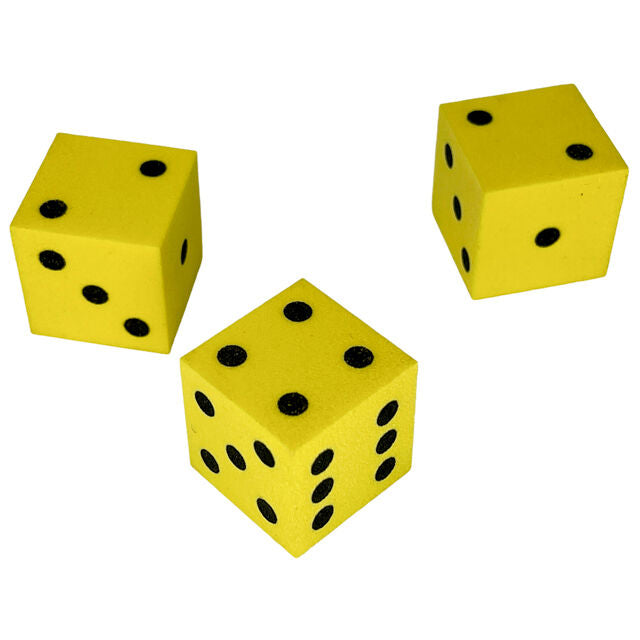 Chessex Square Cornered 25mm Foam Dice