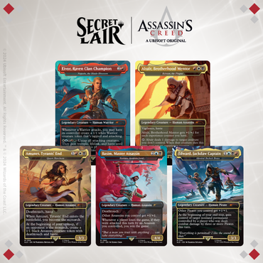 Secret Lair x Assassin’s Creed: Lethal Legends - Rainbow Foil Edition