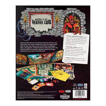 Dungeons & Dragons Stranger Things: Welcome to the Hellfire Club