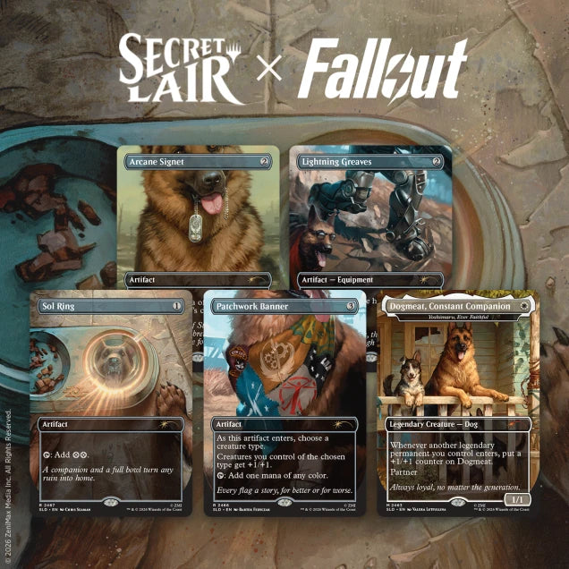 Secret Lair x Fallout: Greet the Dog - Non-Foil Edition