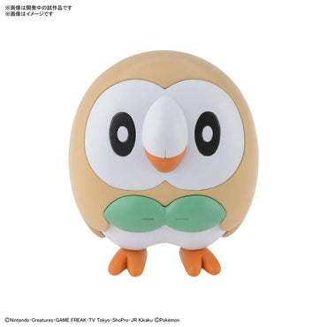 Pokemon Model Kit Quick!! 10 ROWLET