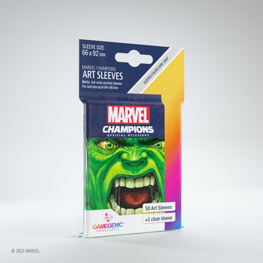 Gamegenic Marvel Champions Art Sleeves - Hulk