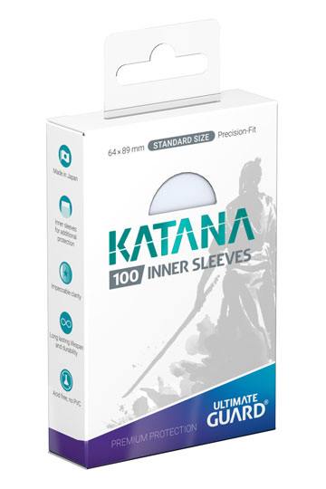 Ultimate Guard - Katana Precise-Fit Inner Sleeves (Transparent)