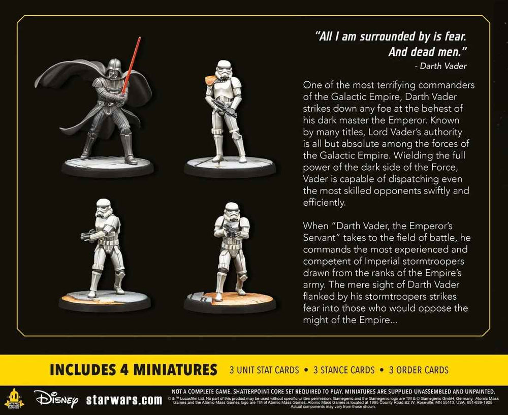 Star Wars Shatterpoint - Fear and Dead Men Squad Pack
