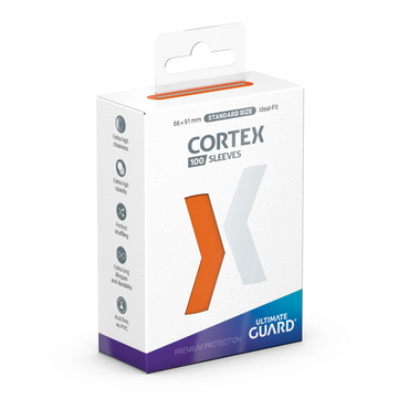 Ultimate Guard - Cortex Sleeves (100ct) (Orange)