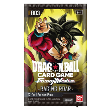 Dragon Ball Super Card Game - Fusion World: Raging Roar [FB03] Booster Box