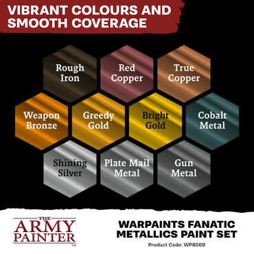 Army Painter - Warpaints Fanatic - Metallics Set