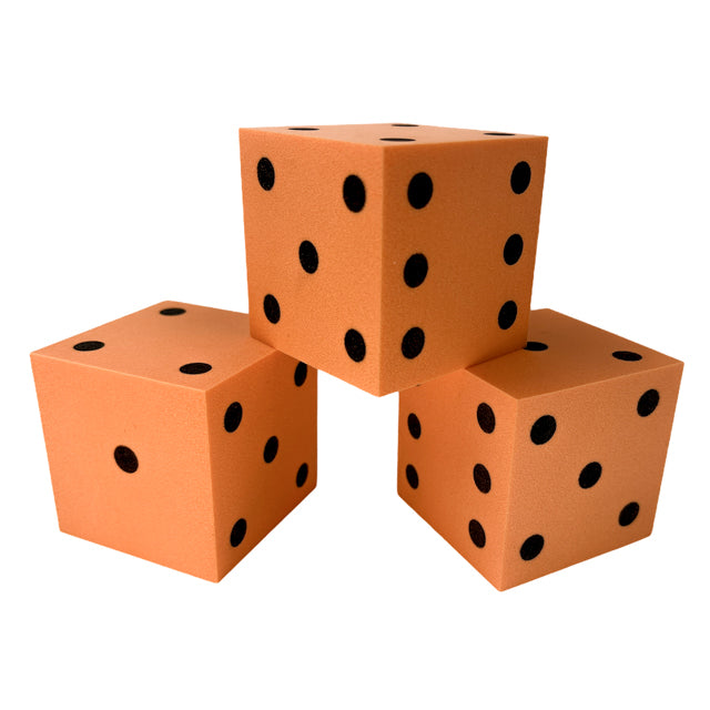 Chessex Square Cornered 50mm Foam Dice