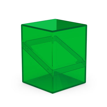 Ultimate Guard 100+ Boulder Deck Case - Clear Colours (Clear: Emerald)