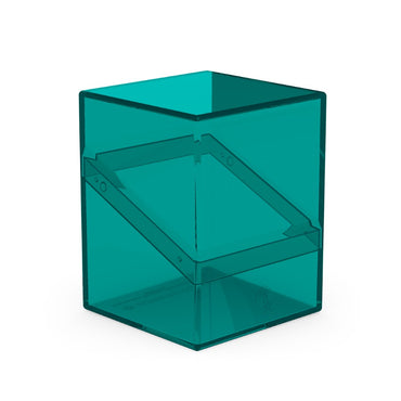 Ultimate Guard 100+ Boulder Deck Case - Clear Colours (Clear: Malachite)