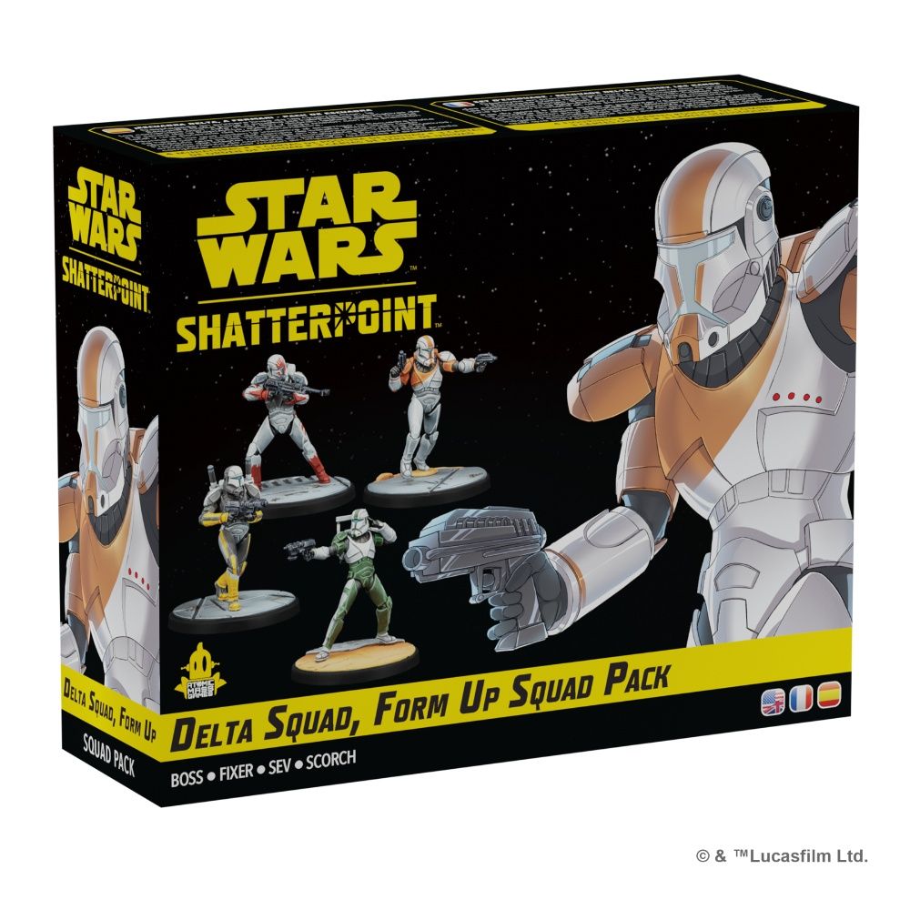 Star Wars Shatterpoint - Delta Squad, Form Up Squad Pack