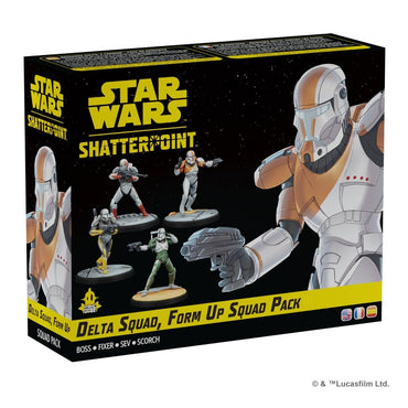 Star Wars Shatterpoint - Delta Squad, Form Up Squad Pack
