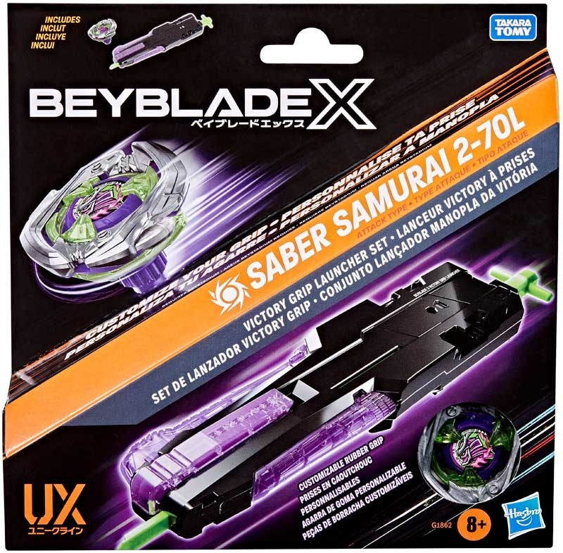 Beyblade - X - Sam Saver Sword Launcher W Top
