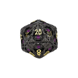 LPG Dice Set: Dragon Eye - Black/Gold
