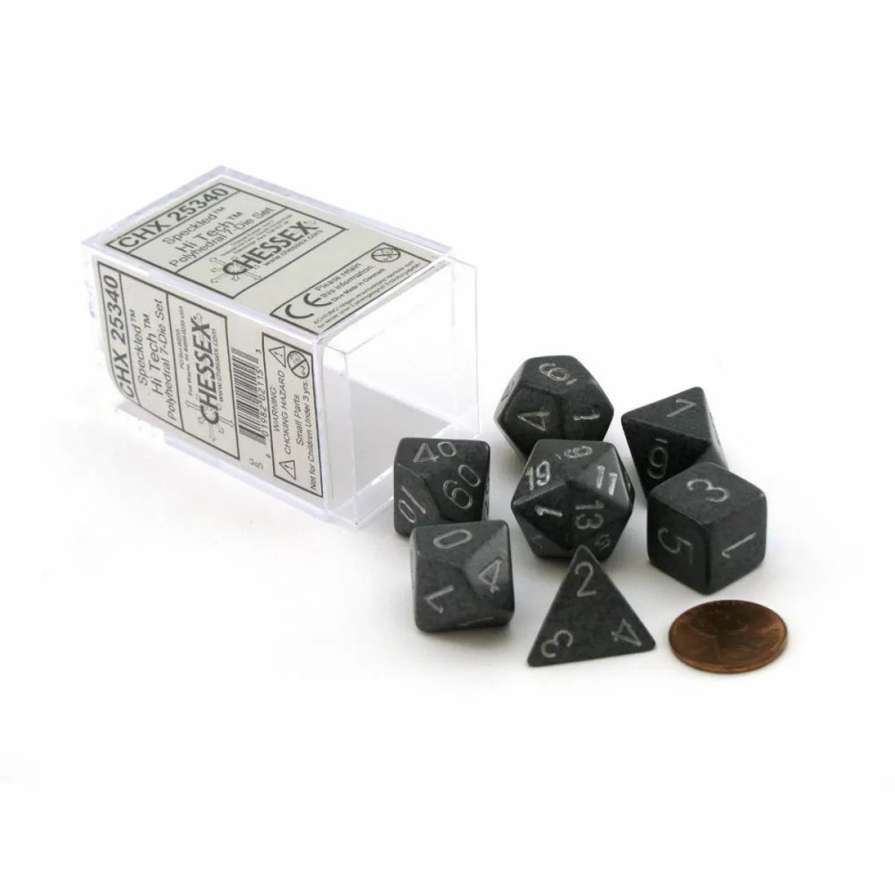 Chessex Speckled Hi-Tech 7-Die Set
