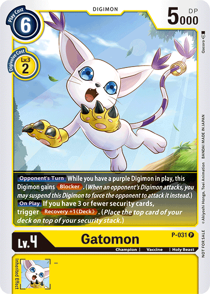 Gatomon [P-031] [Promotional Cards]