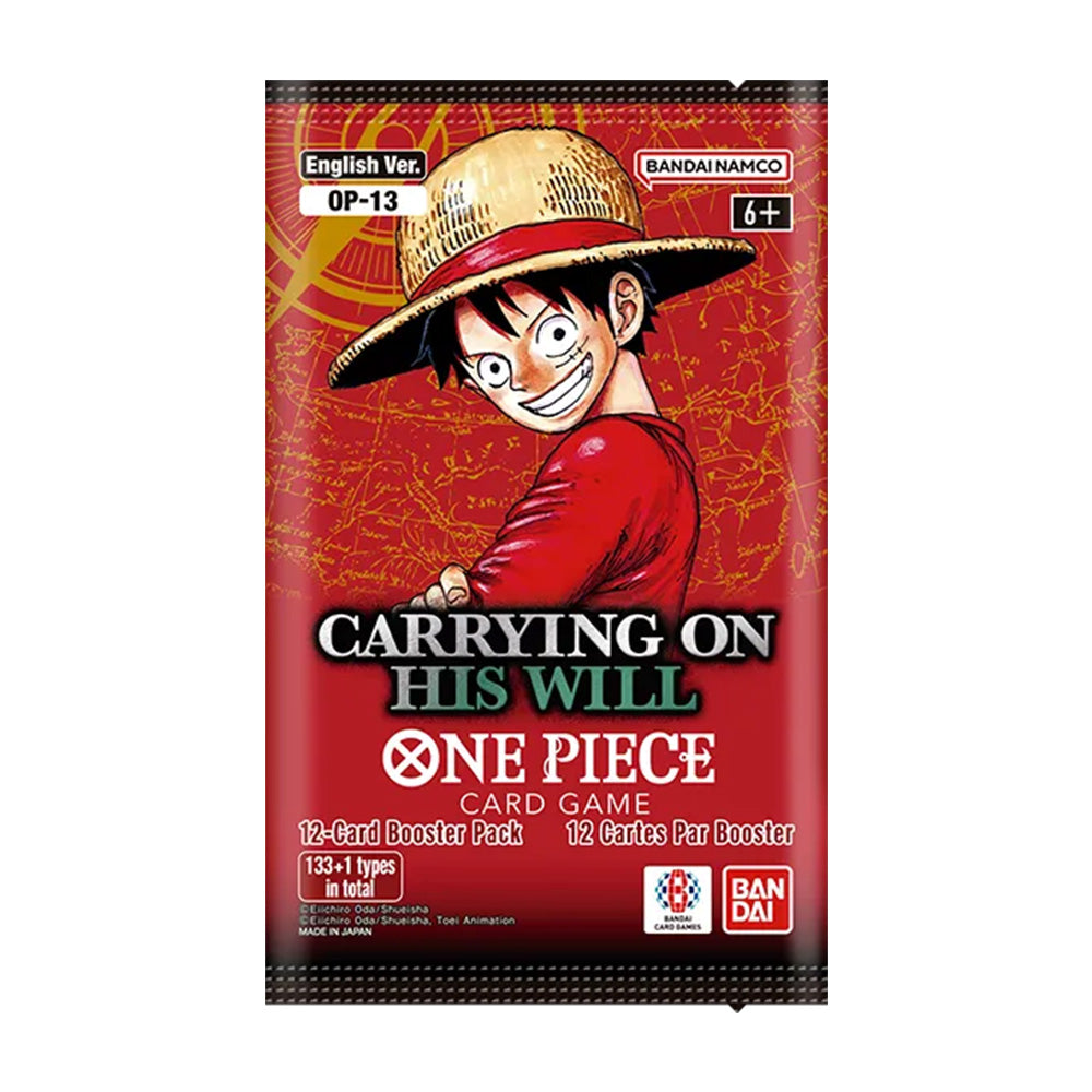 One Piece Card Game - Carrying on his Will (OP-13) Booster