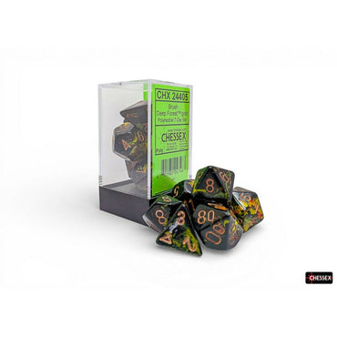 Chessex Brush Deep Forest/Gold 7-Die Set