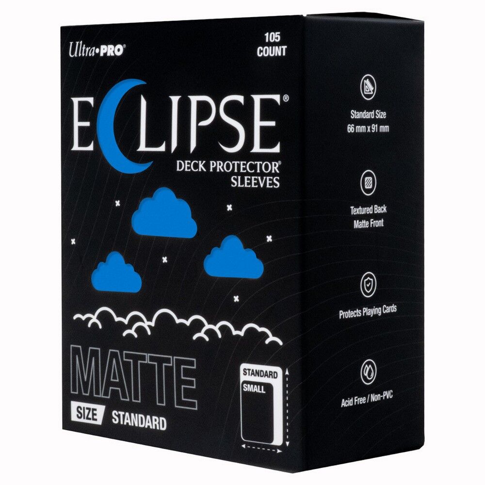 Ultra Pro - Eclipse Matte Standard Sleeves - Pacific Blue