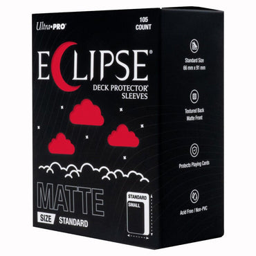 Ultra Pro - Eclipse Matte Standard Sleeves - Apple Red