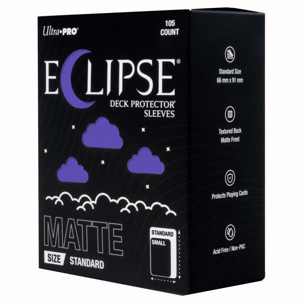 Ultra Pro - Eclipse Matte Standard Sleeves - Royal Purple