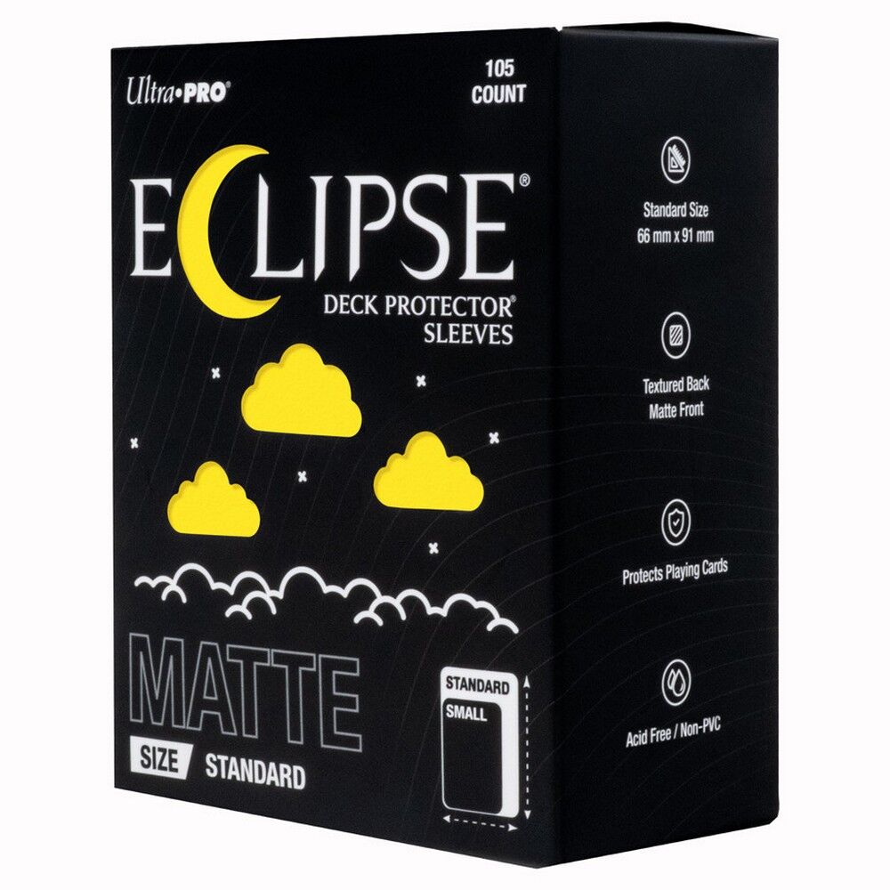 Ultra Pro - Eclipse Matte Standard Sleeves - Lemon Yellow