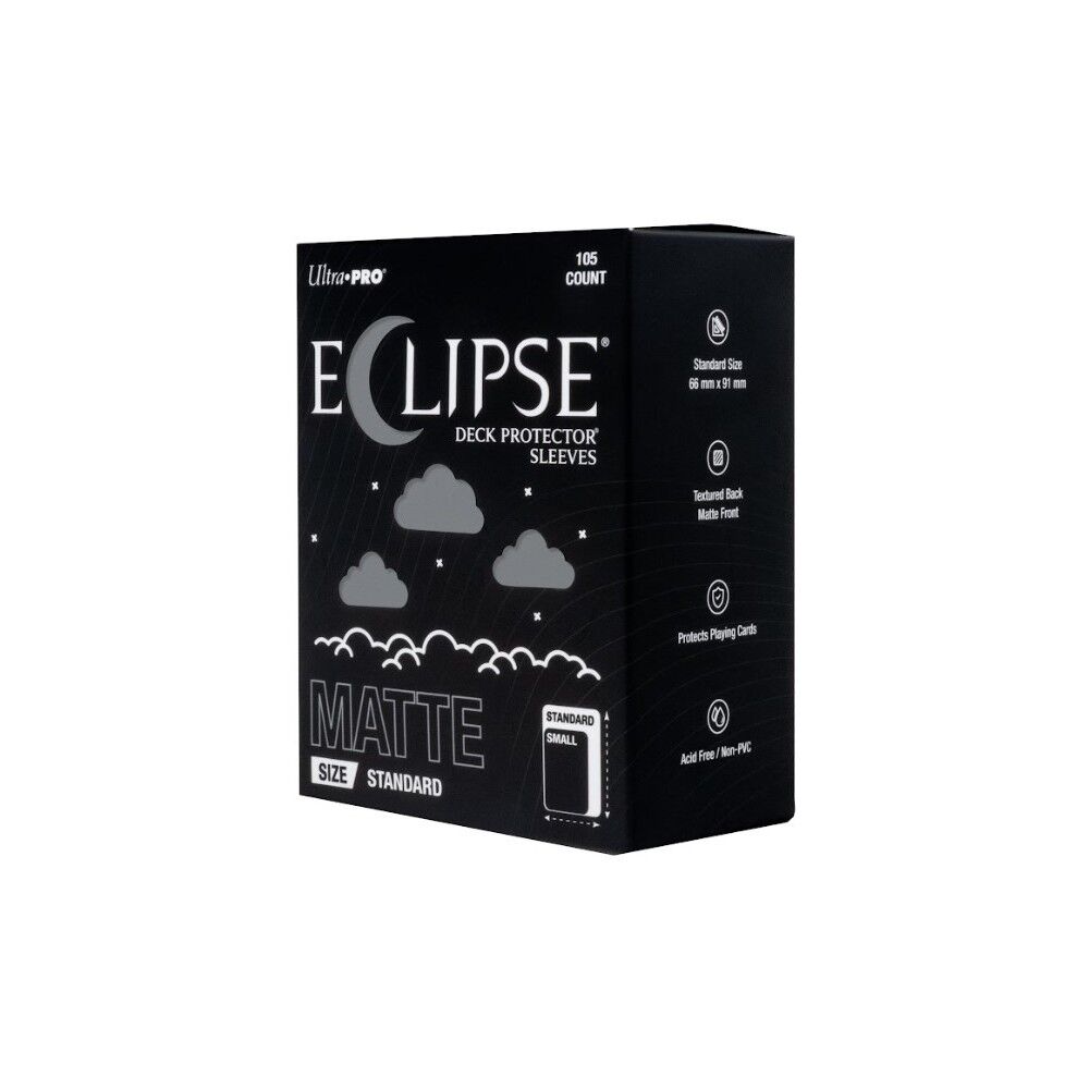 Ultra Pro - Eclipse Matte Standard Sleeves - Smoke Grey