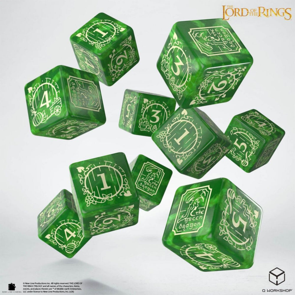 The Lord of the Rings: Shire 10xD6 Dice Set