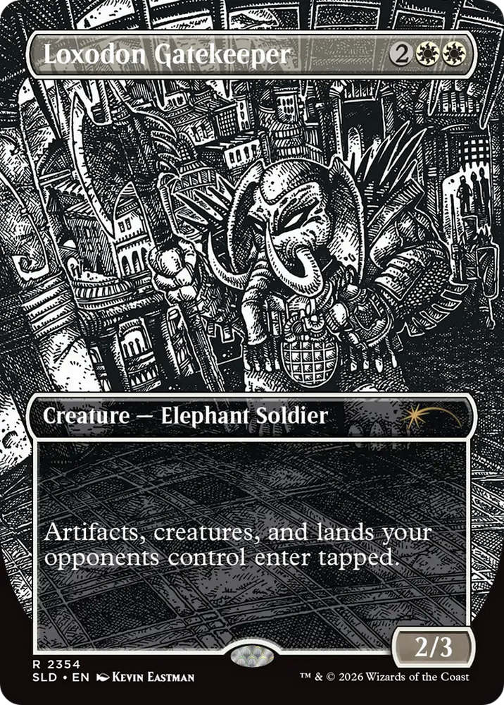 Loxodon Gatekeeper (2354) [Secret Lair Drop Series]