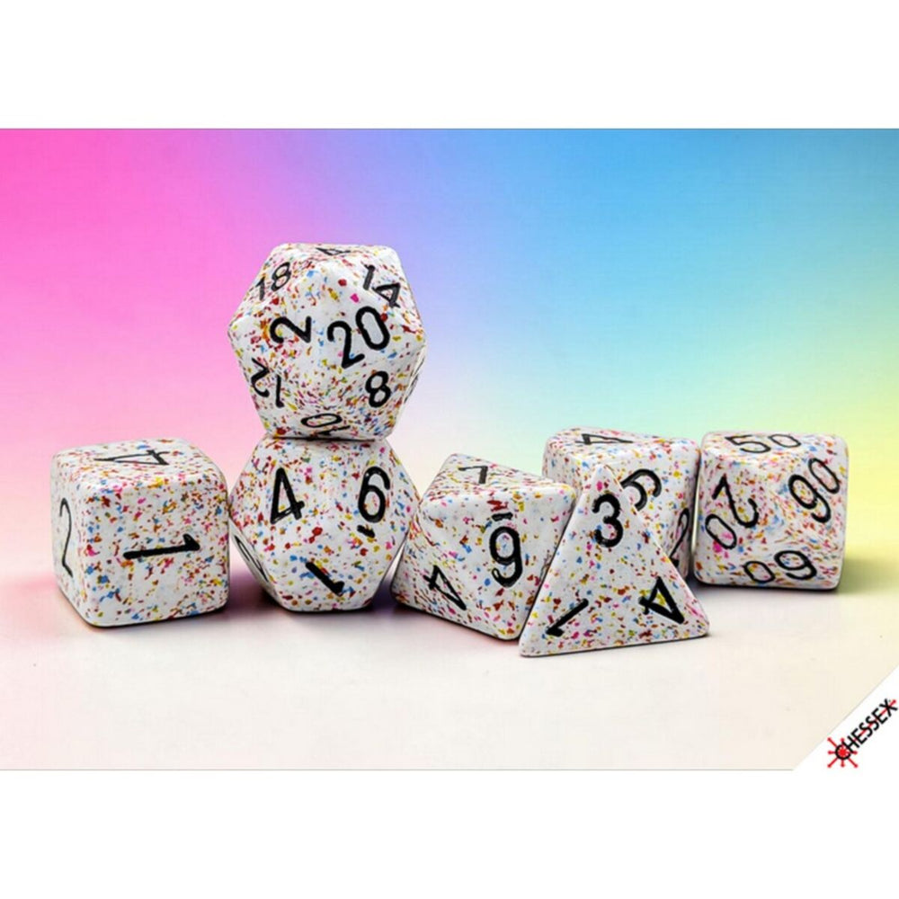 Chessex Speckled Birthday Polyhedral 7-Die Set