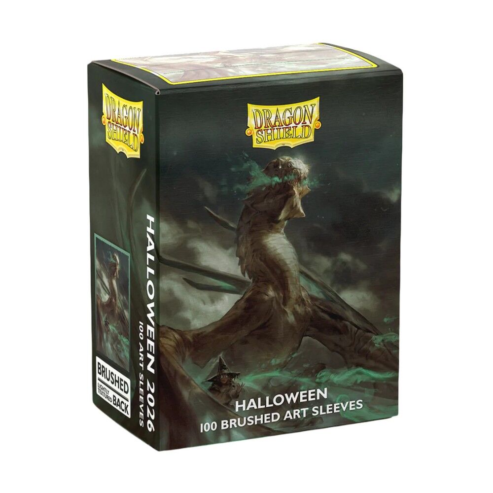 Dragon Shield - Standard Size Brushed Art Sleeves (100ct) (Halloween 2026)