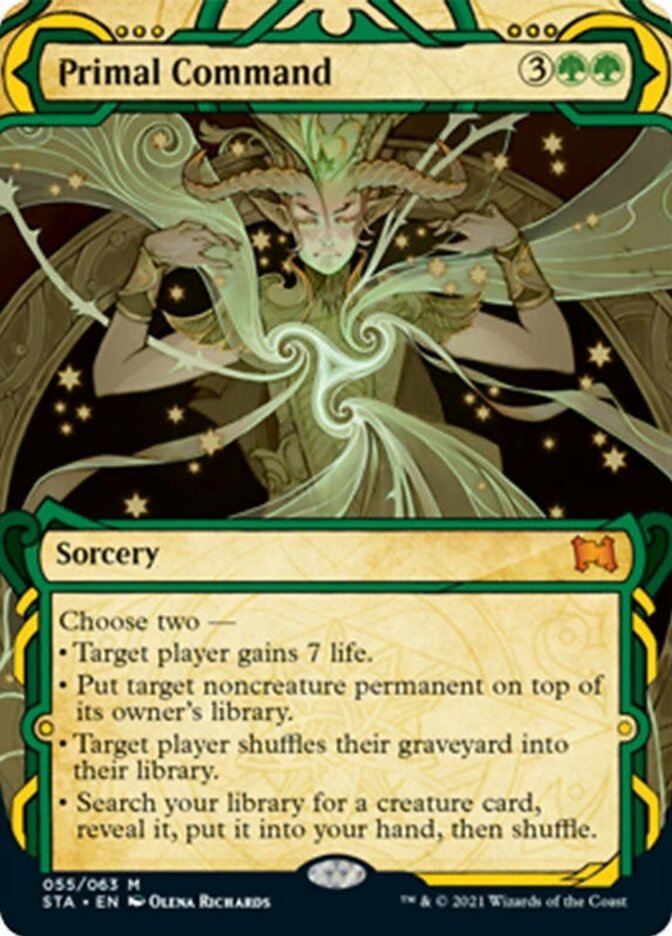 Primal Command (Foil Etched) [Strixhaven: Mystical Archive]