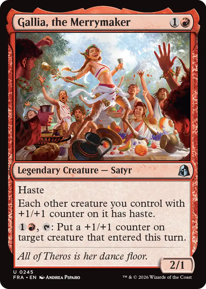 Gallia, the Merrymaker [Reality Fracture]