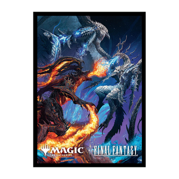 Ultra Pro - Final Fantasy Deck Protector Sleeves (Bahamut and Ifrit)